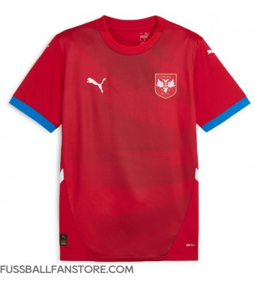 Serbien Replik Heimtrikot EM 2024 Kurzarm